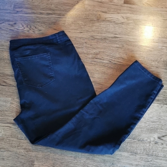 𝅺Addition Elle Black Stretch Skinny Pants 22 Plus - Picture 6 of 6